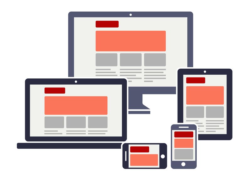 Mobile friendly layout of a fast & responsive website